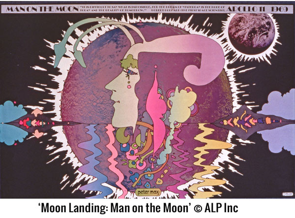 Peter Max & the Moon Landing