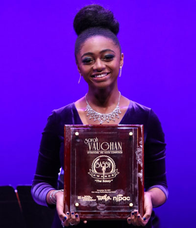 Samara McLendon Wins 8th Annual Sarah Vaughan International Vocal Competition