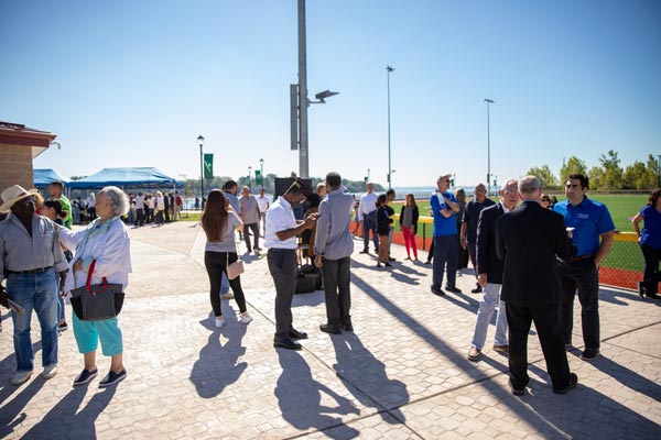 Middlesex County celebrates the grand opening of Thomas Mundy Peterson Park, the 19th park in its park system