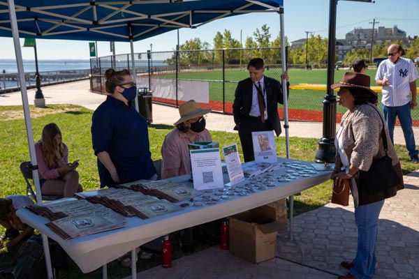 Middlesex County celebrates the grand opening of Thomas Mundy Peterson Park, the 19th park in its park system