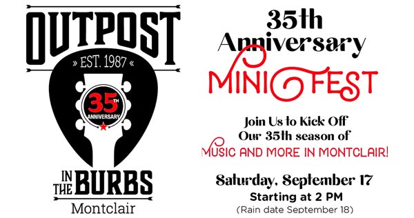 Outpost in the Burbs to Hold 35th Anniversary MiniFest on Saturday