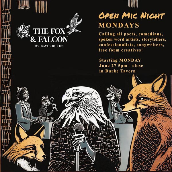 The Fox & Falcon to Host Open Mic Nights Every Monday