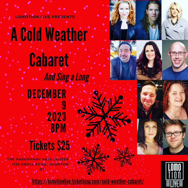 LoMotion Live presents A Cold Weather Cabaret and Sing a Long