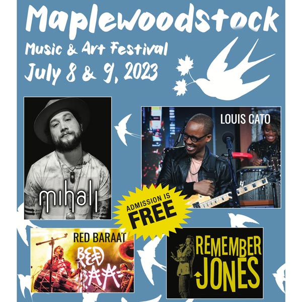 2023 Maplewood Music and Arts Festival to Take Place July 89
