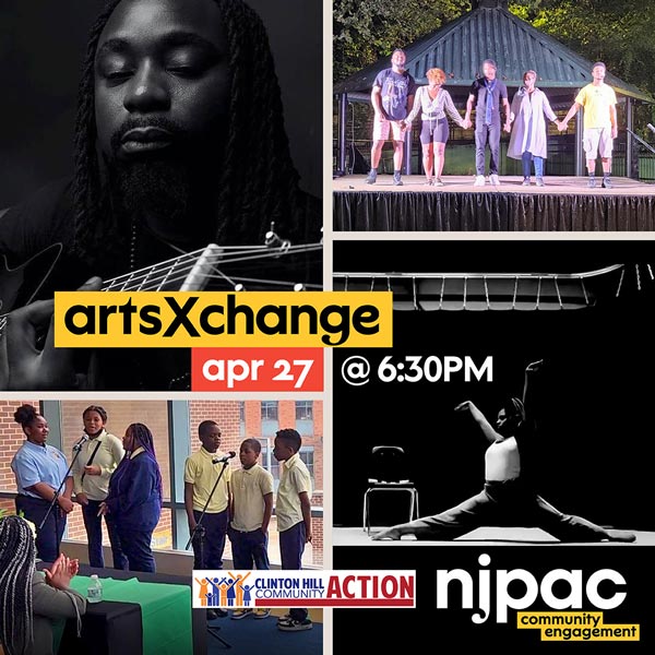 NJPAC and Clinton Hill Community Action Announce ArtsXChange A