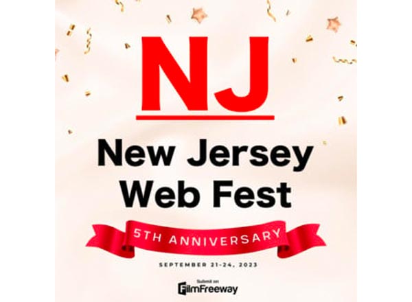 5th New Jersey Web Festival to Take Place September 21-24