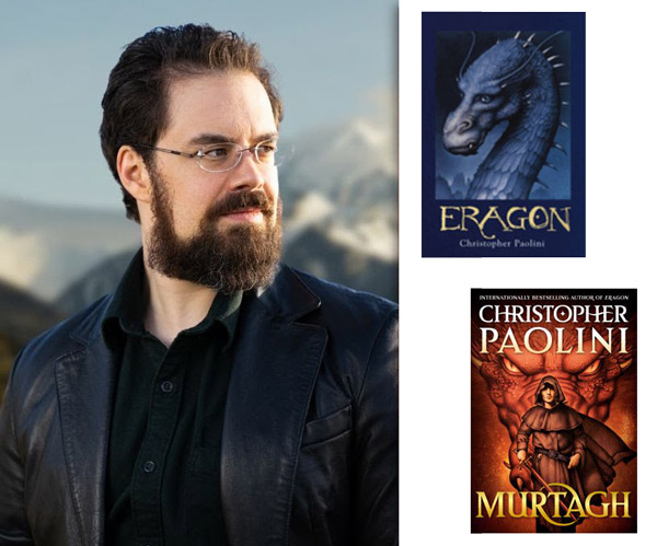 Ride the Dragon with YA Master Christopher Paolini in Ocean County Library Virtual Author Talk