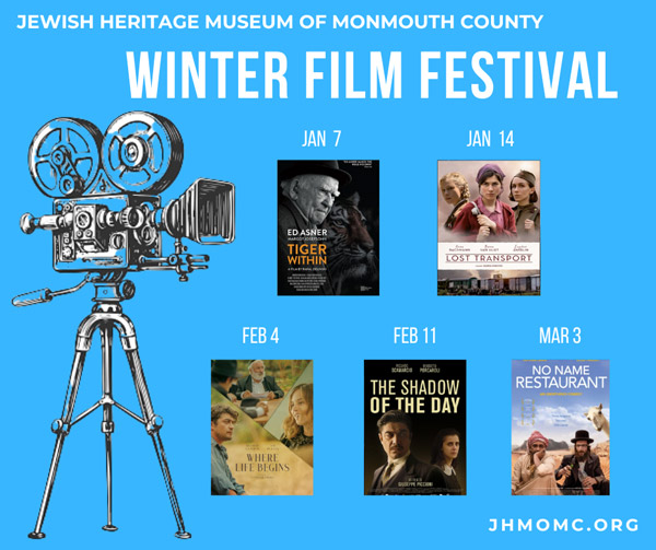 Jewish Heritage Museum of Monmouth County presents Annual Winter Jewish