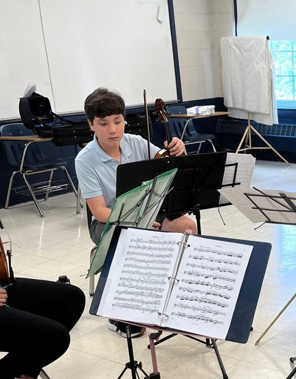 Haddonfield Tween Studies With Philadelphia Orchestra Principal Players on Merit Scholarship