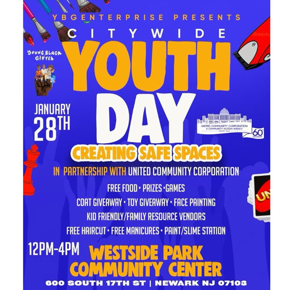 "Citywide Youth Day" to Bring Safe Space for Newark Youngsters to