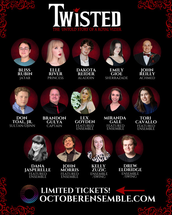 October Ensemble presents &#34;TWISTED: The Untold Story of a Royal Vizier&#34;